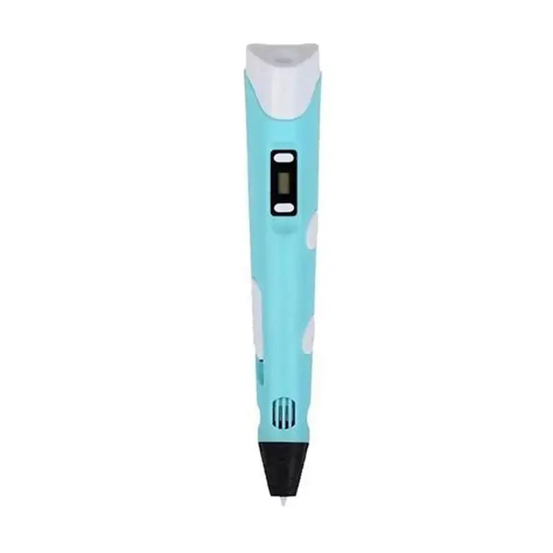 3D Printing Pen with Display and Starter PLA Filament Kit